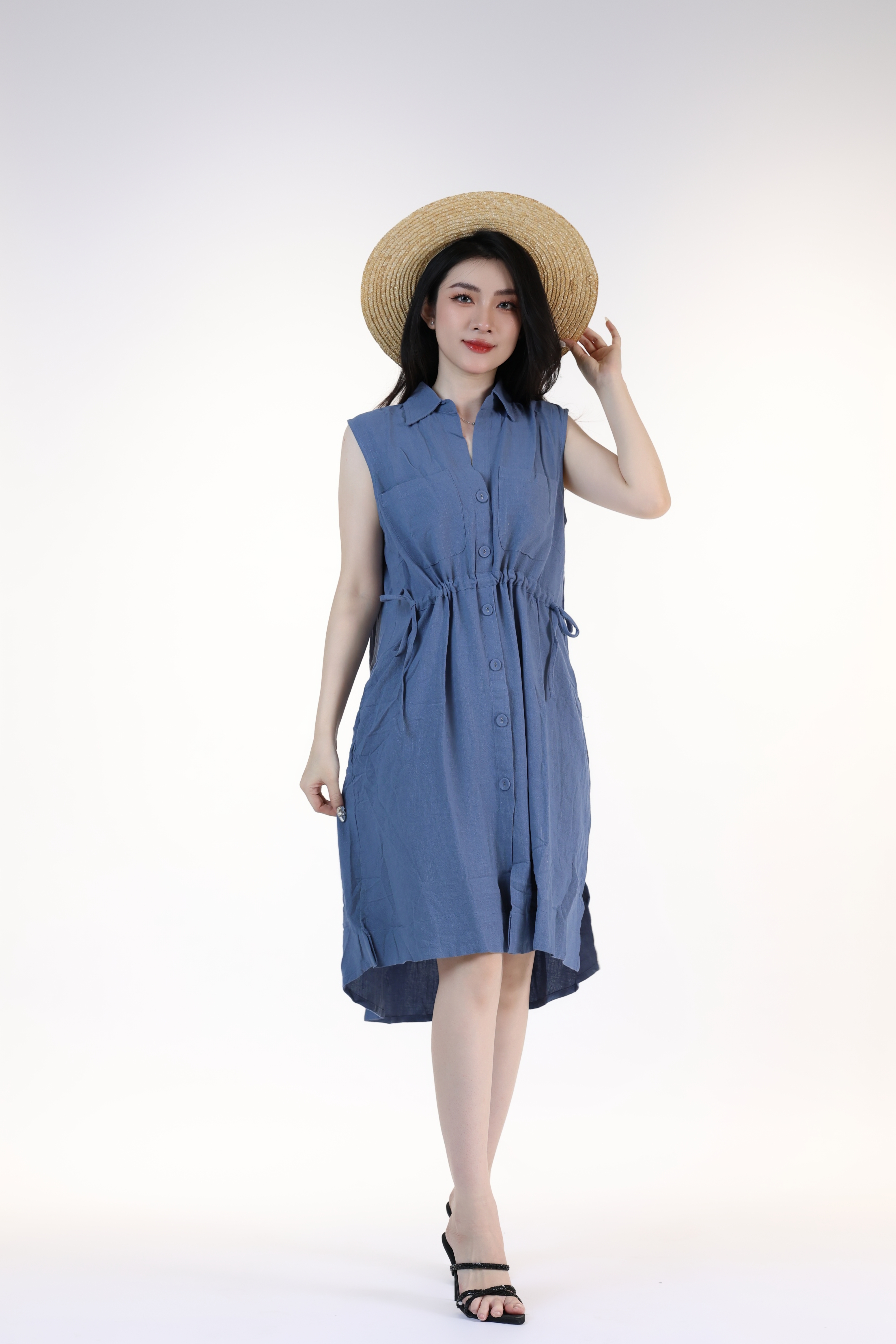 đầm sơ mi thời trang