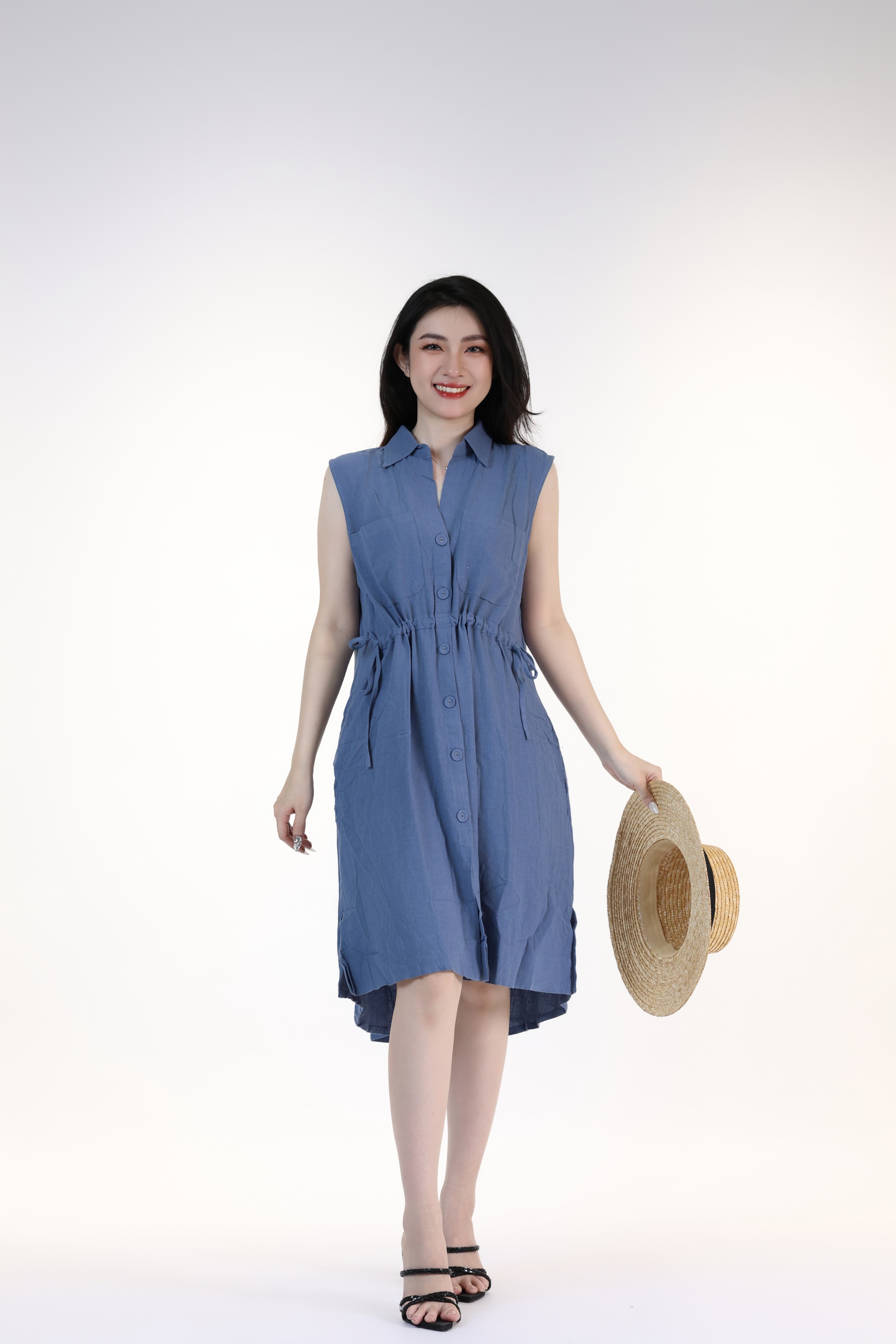 đầm sơ mi thời trang