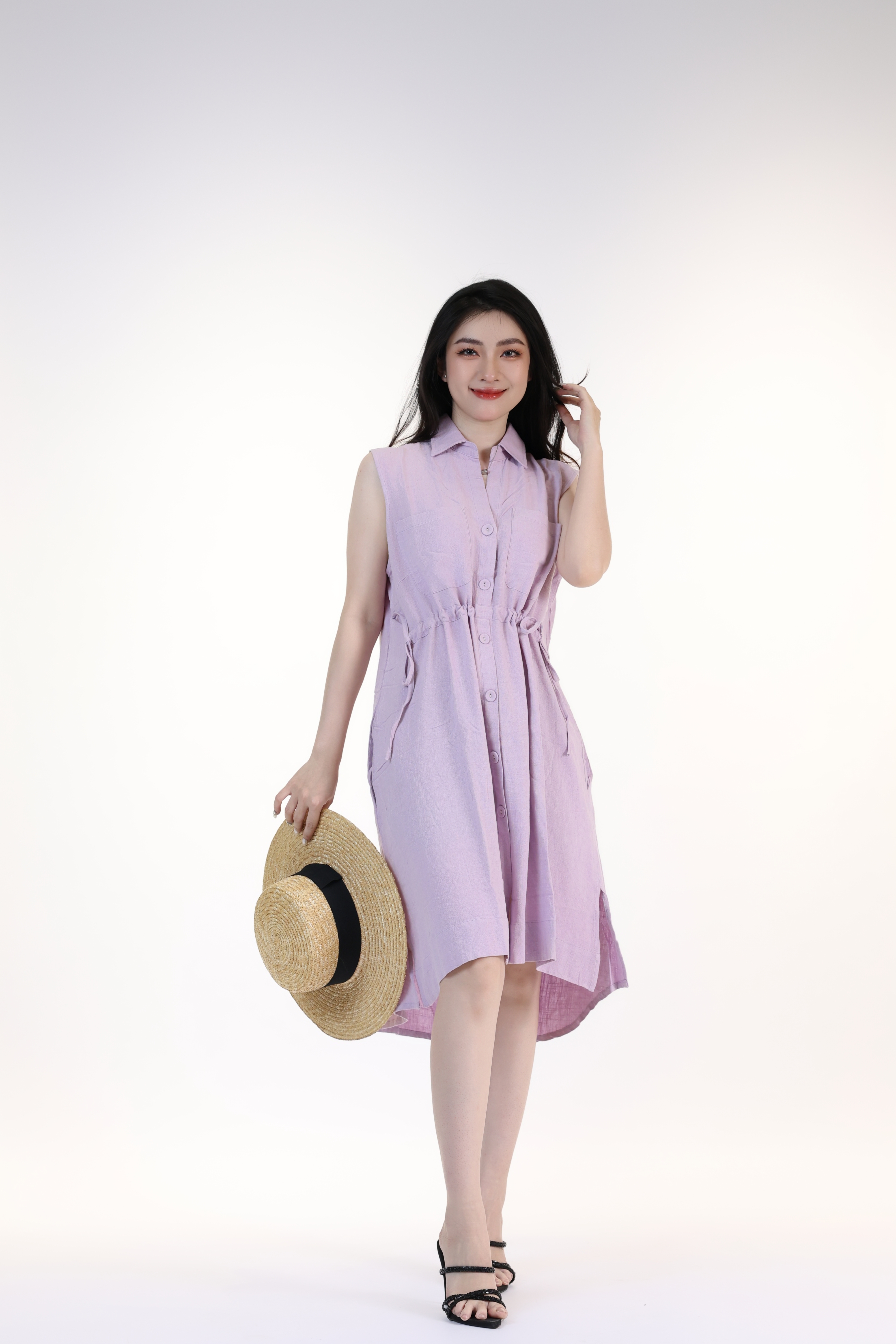 đầm sơ mi thời trang